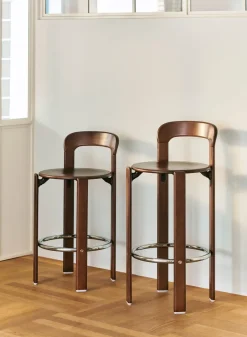 Taburete Rey Low lacado 65 cm, umber*HAY Outlet