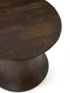 Taburete Spin 30 cm, madera de mango*Ferm Living Best