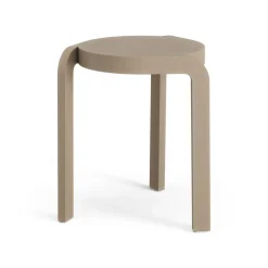 Taburete Spin H44 cm, Fresno-nutmeg*Swedese Outlet