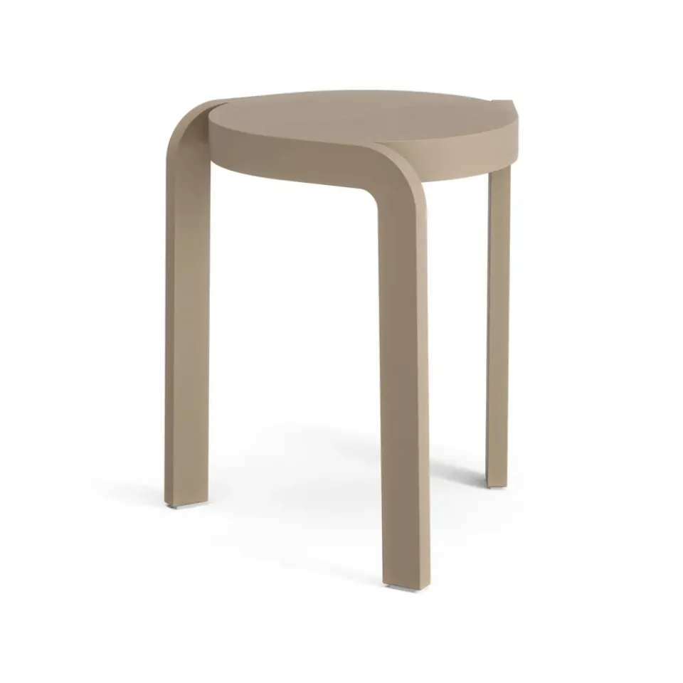 Taburete Spin H44 cm, Fresno-nutmeg*Swedese Outlet
