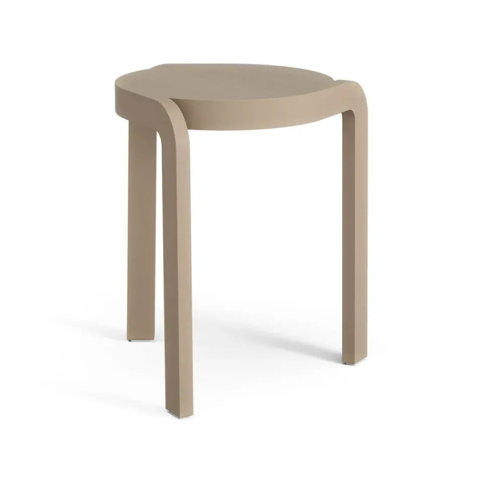 Taburete Spin H44 cm, Fresno-nutmeg*Swedese Outlet