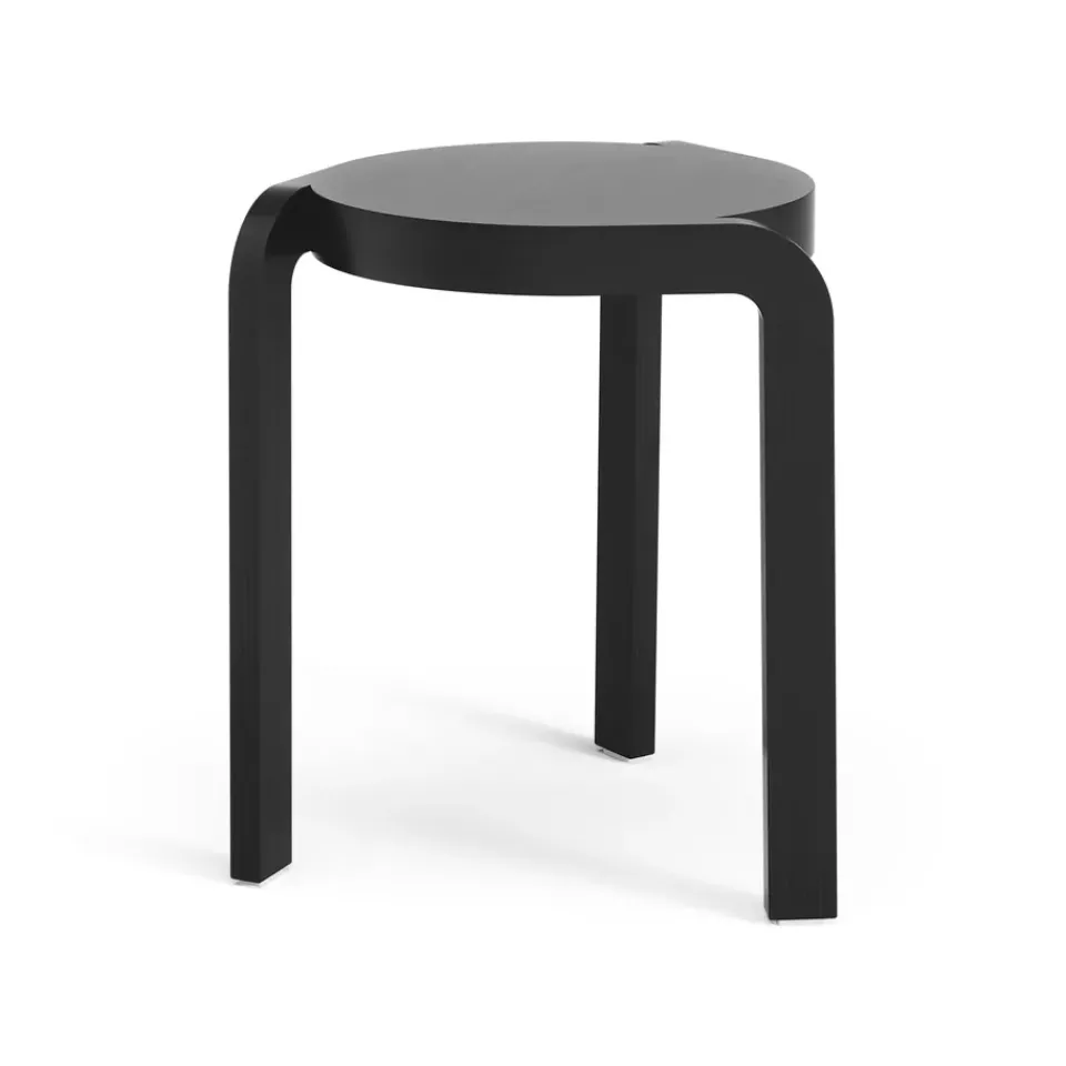 Taburete Spin H44 cm, Fresno vidriado*Swedese Discount