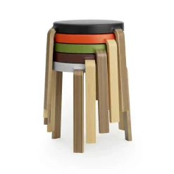 Taburete Tap, gris-roble*Normann Copenhagen Hot