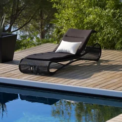 Tumbona Escape, Black*Cane-line Clearance