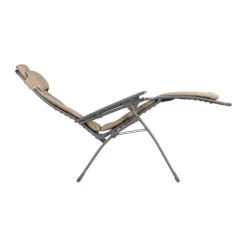 Tumbona Futura BeComfort, Dark grey-moka*Lafuma Clearance