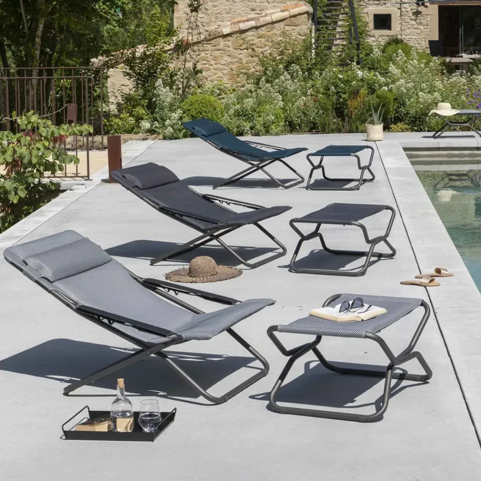 Tumbona Transabed BeComfort, Becomfort dark grey*Lafuma