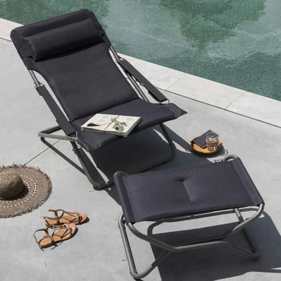 Tumbona Transabed BeComfort, Becomfort dark grey*Lafuma