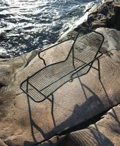 Tumbona Vig Chaise Lounge, Green*Normann Copenhagen