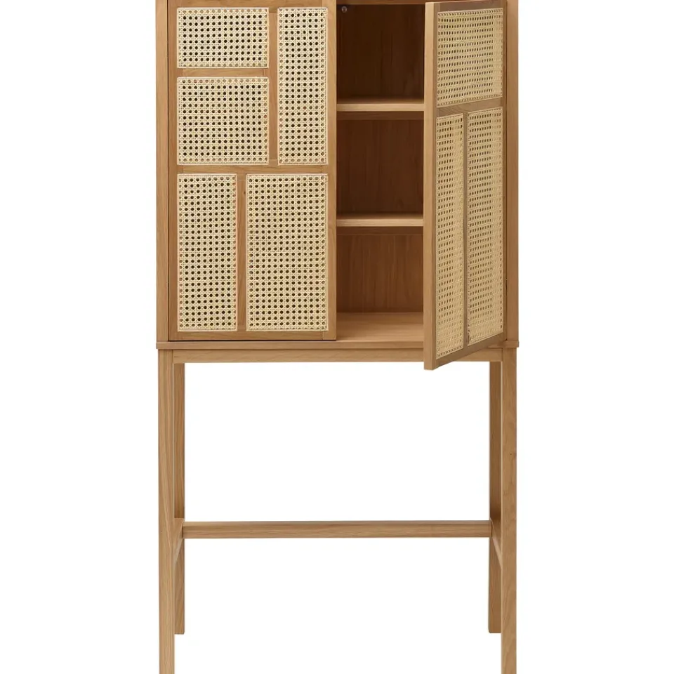Vitrina Air, Roble, ratán*Design House Stockholm Online