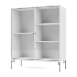 Vitrina Ripple II 69,6x82,2x30 cm, NewWhite-ben chrome*Montana Best