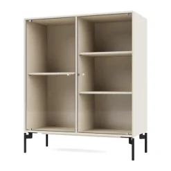 Vitrina Ripple II 69,6x82,2x30 cm, Oat-ben black*Montana